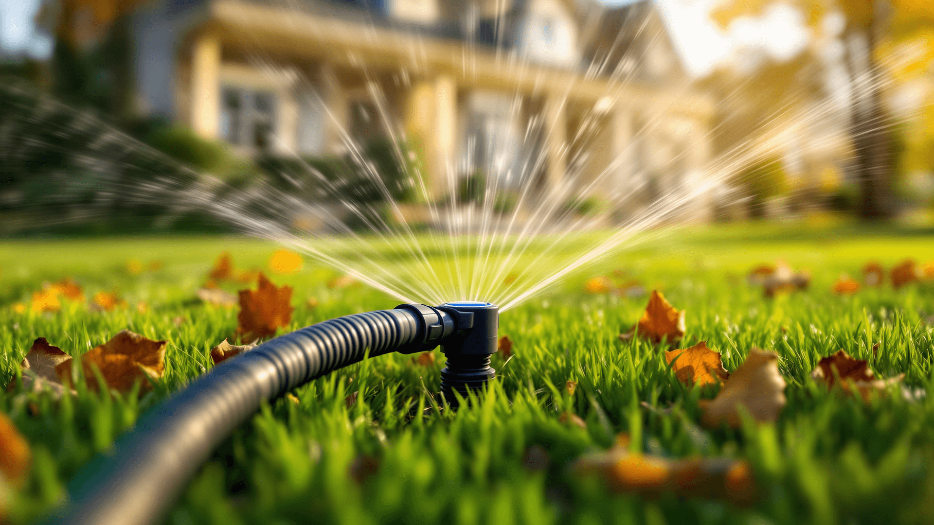 How to Blow Out Your Sprinkler System for Winter (Without Breaking a Valve)